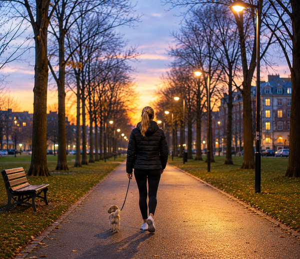 Alleen lopen